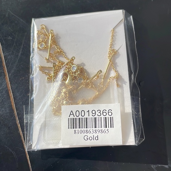 Daniela Swaebe Sagittarius Gold Double Necklace - Picture 2 of 6